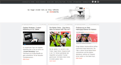 Desktop Screenshot of blog.henne-digital.com